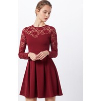 Boohoo Sukienka 'Lace Insert Long Sleeve Skater Dress' BOH0589002000001