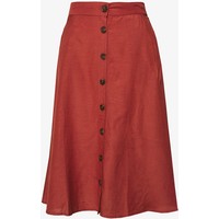 ONLY ONLVIVA LIFE NEW BUTTON SKIRT Spódnica trapezowa apple butter ON321B0MO