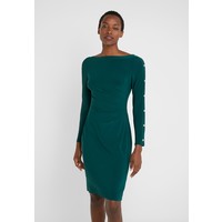 Lauren Ralph Lauren CLASSIC DRESS Sukienka z dżerseju dark fern L4221C0W6