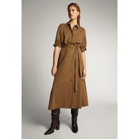 Massimo Dutti HEMDKLEID MIT GÜRTEL 06621560 Sukienka koszulowa brown M3I21C08L