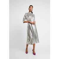 Closet KIMONO SLEEVE DRESS Sukienka koktajlowa silver CL921C0LM