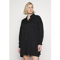 Missguided Plus PLUS SIZE UTILITY SHIRT DRESS Sukienka koszulowa black M0U21C0C2