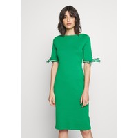 Lauren Ralph Lauren CLASSIC Sukienka dzianinowa hedge green L4221C0Y9
