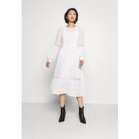 Selected Femme SLFVALENTINA MIDI DRESS Sukienka letnia snow white SE521C0TS