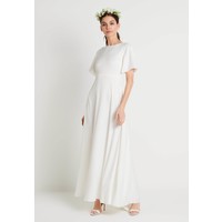 ZALANDO X NA-KD WIDE FLOWY SLEEVE MAXI DRESS Suknia balowa white NAA21C0AL