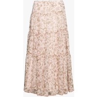 Lauren Ralph Lauren POLY CRINKLE SKIRT Długa spódnica pink L4221B03W