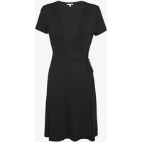 Esprit SOLID DRESS Sukienka z dżerseju black ES121C0ZR
