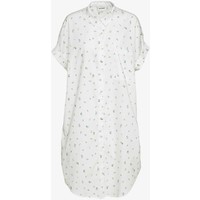 Monki WANNA DRESS Sukienka koszulowa white light solid MOQ21C03D