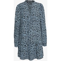 Glamorous MINI V NECK TIER FLORAL DRESS Sukienka letnia dusty blue mini GL921C0K5