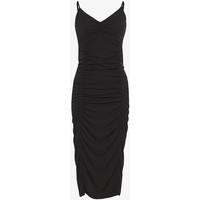 Weekday BRIELLA DRESS Sukienka z dżerseju black WEB21C04Q