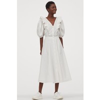 H&M Sukienka z lyocellem 0889344001 Biały