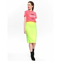 Top Secret ołówkowa spódnica damska w neonowym kolorze SSD1413