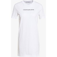 Calvin Klein Jeans INSTITUTIONAL DRESS Sukienka z dżerseju bright white C1821C05A