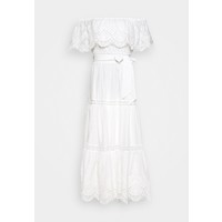 Forever New SHIRRED DRESS Sukienka letnia white FOD21C08X