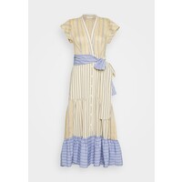 sandro Sukienka letnia beige/bleu SAD21C080