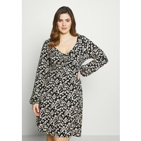 Dorothy Perkins Curve RUCHED DAISY FIT AND FLARE DRESS Sukienka letnia multi coloured DP621C0FC