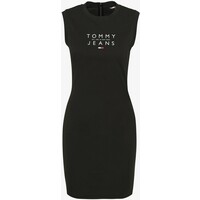 Tommy Jeans LOGO TANK DRESS Sukienka etui black TOB21C03Q