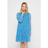 YAS GESMOKTES KLEID BLUMENPRINT Sukienka letnia brilliant blue Y0121C15P