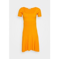 sandro Sukienka dzianinowa orange SAD21C07L
