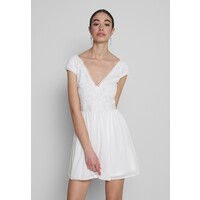 Nly by Nelly UPPER DRESS Sukienka letnia white NEG21C07R