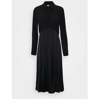 Victoria Victoria Beckham BUTTON FRONT MIDI DRESS Sukienka koszulowa black VIT21C00L