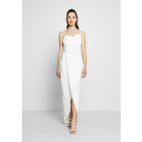 WAL G. PANEL DETAIL LONG DRESS Suknia balowa white WG021C0HU