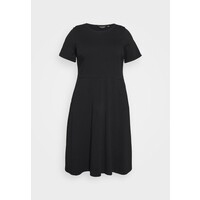 Dorothy Perkins Curve FLORAL DRESS Sukienka z dżerseju black DP621C0F5