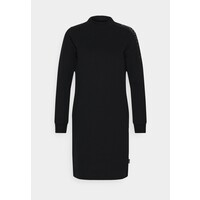 Calvin Klein FUNNEL NECK LOGO DRESS Sukienka etui black 6CA21C029