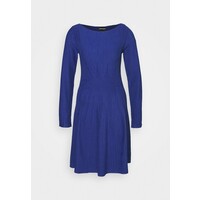Emporio Armani DRESS Sukienka dzianinowa blu royal EA821C025