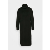 New Look ROLL NECK DRESS Sukienka dzianinowa black NL021I0G2