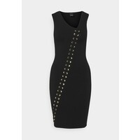 Pinko KIGALI DRESS Sukienka dzianinowa black P6921C07V
