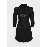 Vero Moda VMBUTTERMOLLY ABOVE KNEE COATED DRESS Sukienka letnia black VE121C2BK