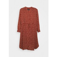Selected Femme SFDAMINA DRESS Sukienka letnia dark red SE521C0GN