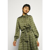 Twist & Tango LISA DRESS Sukienka koszulowa greyish green TW121C01F