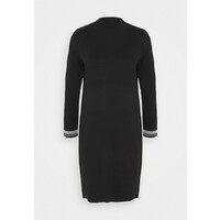 Calvin Klein REVERISBLE DRESS Sukienka dzianinowa black 6CA21C03V