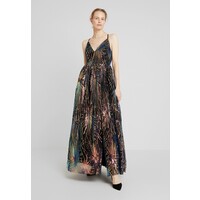 Maya Deluxe ALL OVER SEQUIN MAXI DRESS WITH THIGH SPLIT Suknia balowa multi M2Z21C050