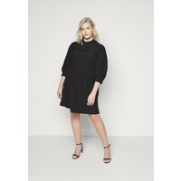 Vero Moda Curve VMSILJE HIGH-NECK SHORT DRESS Sukienka letnia black VEE21C04K