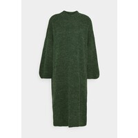 Monki MALOU DRESS Sukienka dzianinowa green dark unique MOQ21C09K