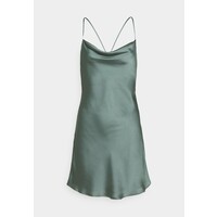 Abercrombie & Fitch CHASE SLIP MINI DRESS Sukienka koktajlowa green A0F21C075