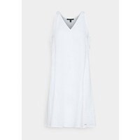 Armani Exchange VESTITO Sukienka letnia optic white ARC21C02M
