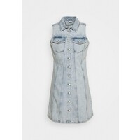 Envii ENSPARTACUS DRESS Sukienka jeansowa vintage light blue EI421C05J