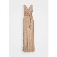Adrianna Papell COWL BACK SEQUIN GOWN Suknia balowa rose gold AD421C0CS