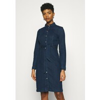 Vero Moda VMKATE SHIRT DRESS Sukienka jeansowa dark blue denim VE121C1V0
