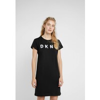 DKNY LOGO DRESS Sukienka letnia black DK121C07V