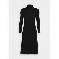 ONLY Petite ONLNELLA ROLL NECK DRESS Sukienka dzianinowa black OP421C08P