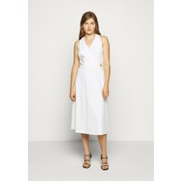 Lauren Ralph Lauren LUXE TECH DRESS WITH TRIM Sukienka letnia cream L4221C11Y