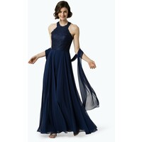 Luxuar Fashion Damska sukienka wieczorowa z etolą 441614-0002