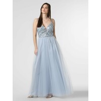 Luxuar Fashion Damska sukienka wieczorowa z etolą 469744-0001