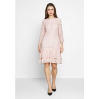 Lauren Ralph Lauren CHINE DRESS TRIM Sukienka letnia pink macaron L4221C0WK