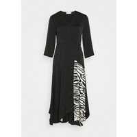 Calvin Klein WRAP DRESS Sukienka letnia black 6CA21C03O